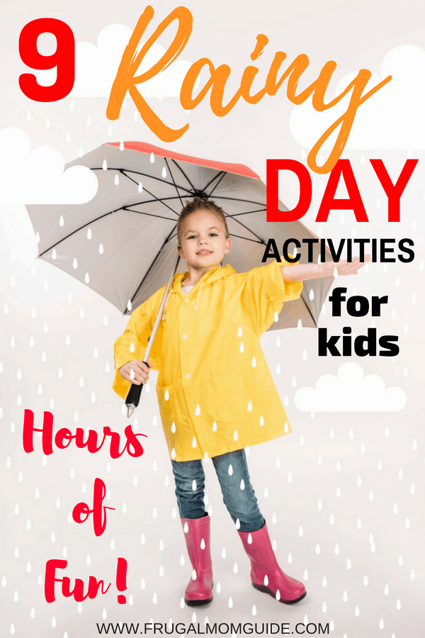 rainy day activities for kids