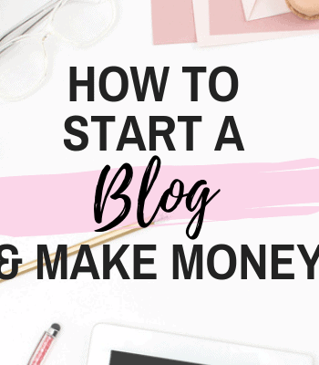 how to start a money making blog