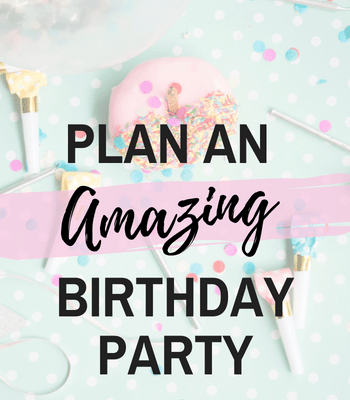 Planning kids birthday party