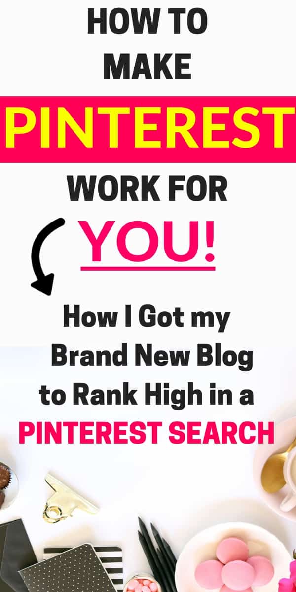 Pinterest SEO Pin for Pinterest