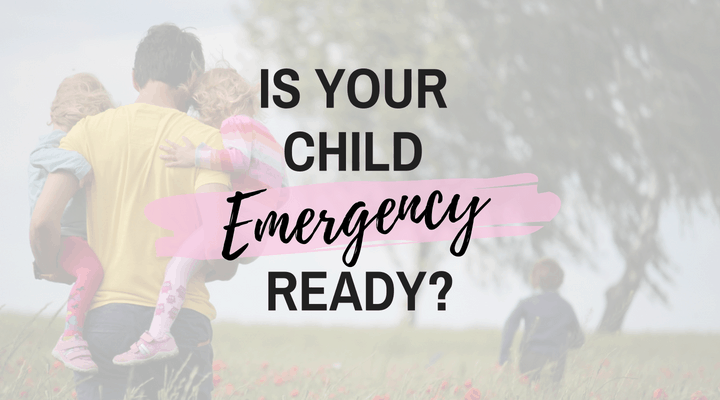 emergency preparedness for kids