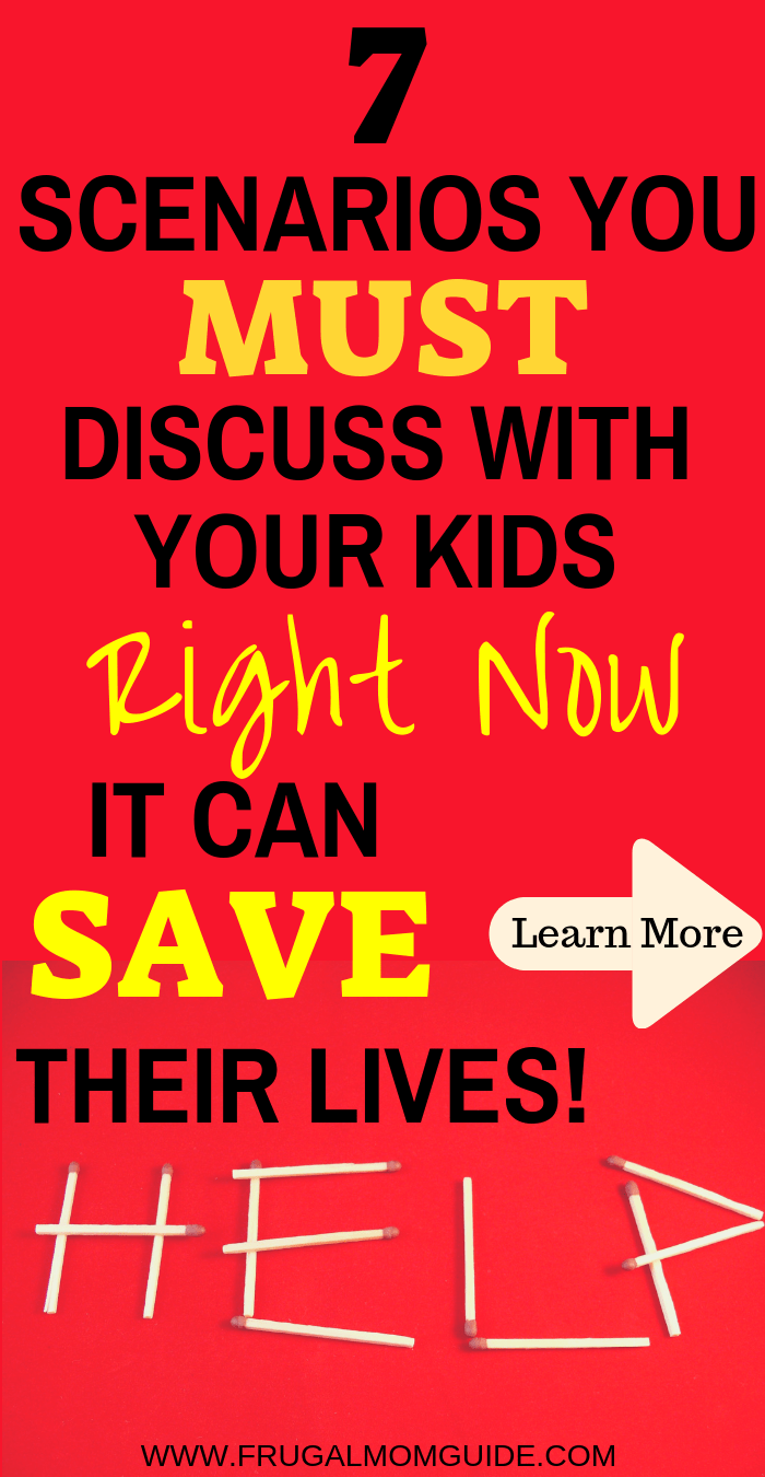 This is the ultimate parent's guide to emergency preparedness for kids. Each of these scenarios should be discussed and every child should know what to do in the event of one of these emergencies. #parenting #parentingtips #parentinghacks #emergencypreparedness #emergency 