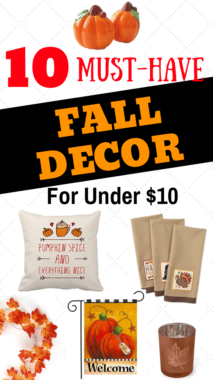 cheap fall decor