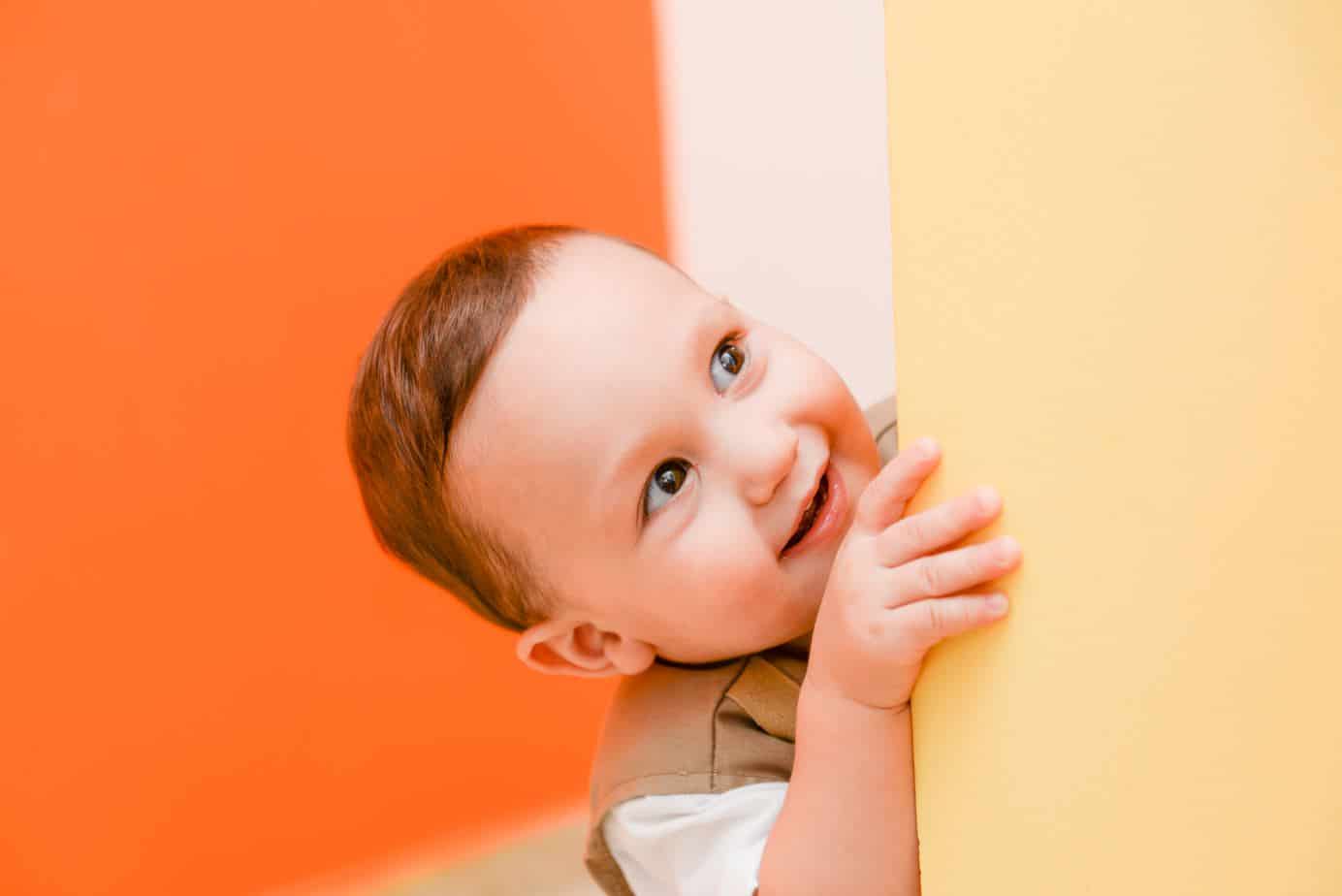 family portrait ideas - candid shot of baby