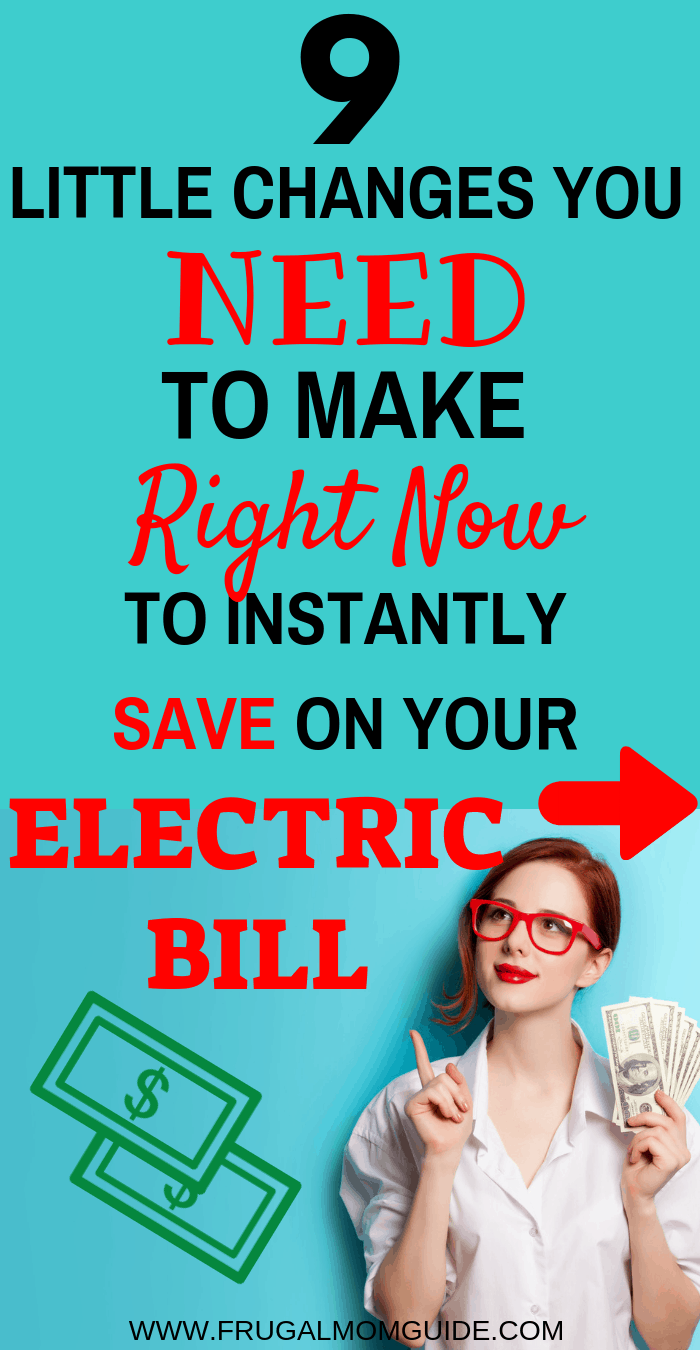 Save on your electric bill pin