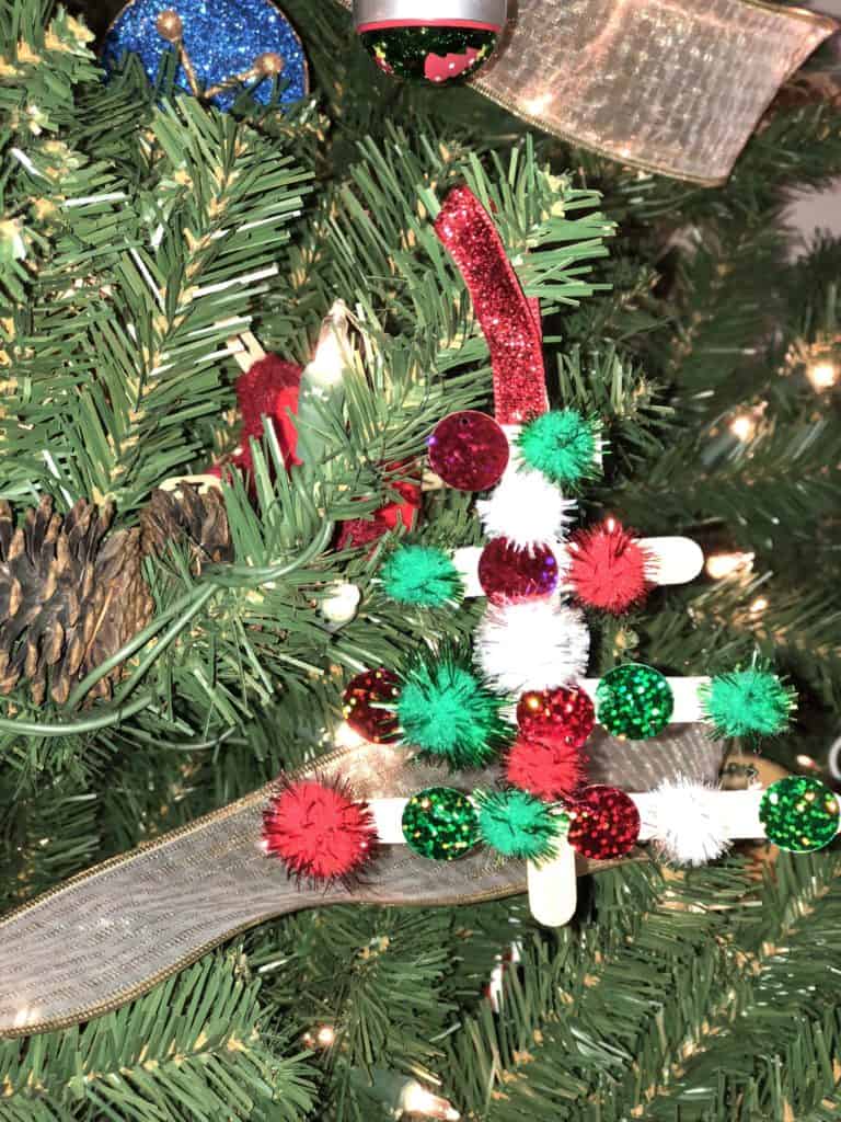 popsicle christmas ornament christmas crafts diy