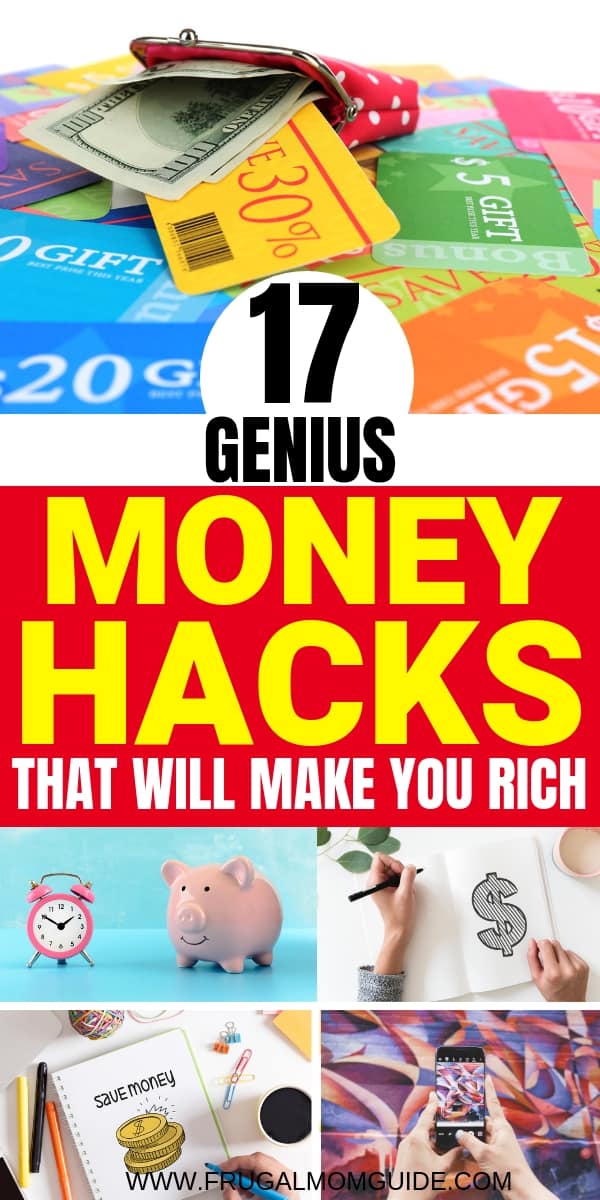 Money Hacks Pin