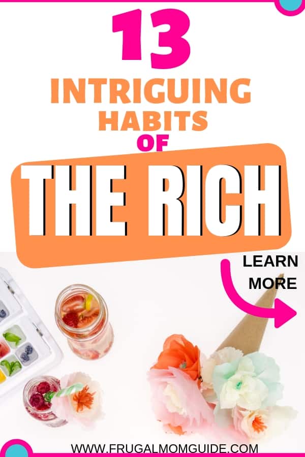 Habits of the Rich Pin