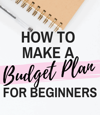 how to make a budget plan feature