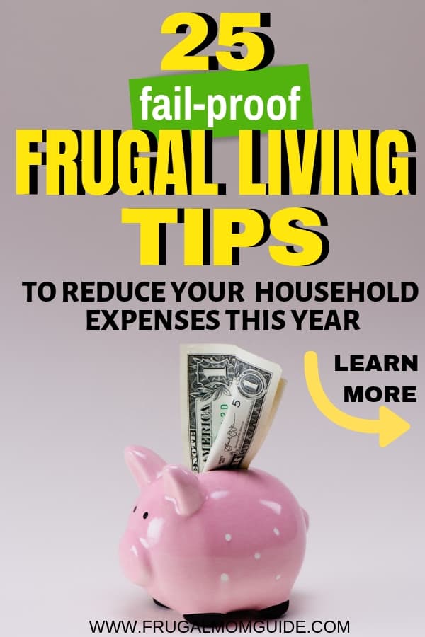 Frugal Living Tips Pin 