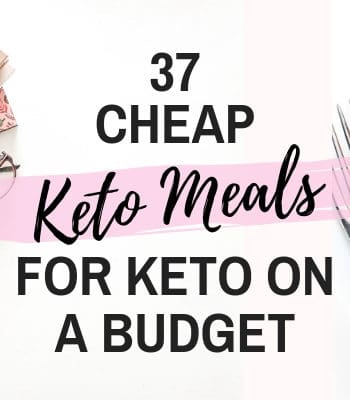 cheap keto meals pin