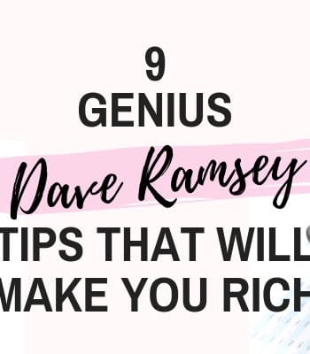 dave ramsey tips feature