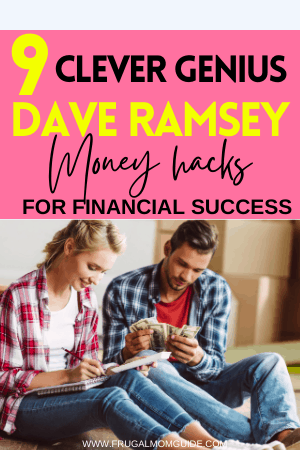 dave ramsey budgeting tips pin