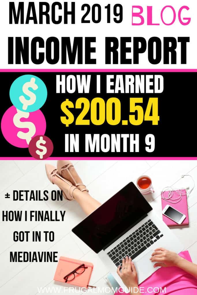 march 2019 blog income report pin