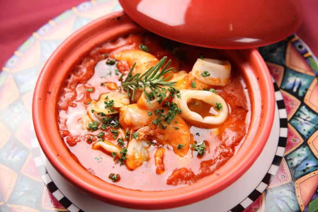 bowl of soup made using leftovers - frugal kitchen hacks