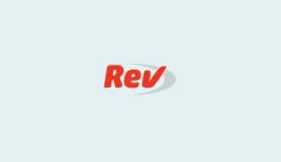 Rev logo - best transcription companies that hire beginners