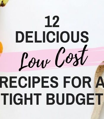 Budget Friendly recipes feature image