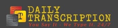 Daily Transcription logo - best transcription companies that hire beginners