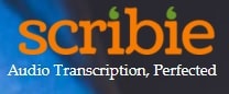 scribie logo - best transcription companies that hire beginners