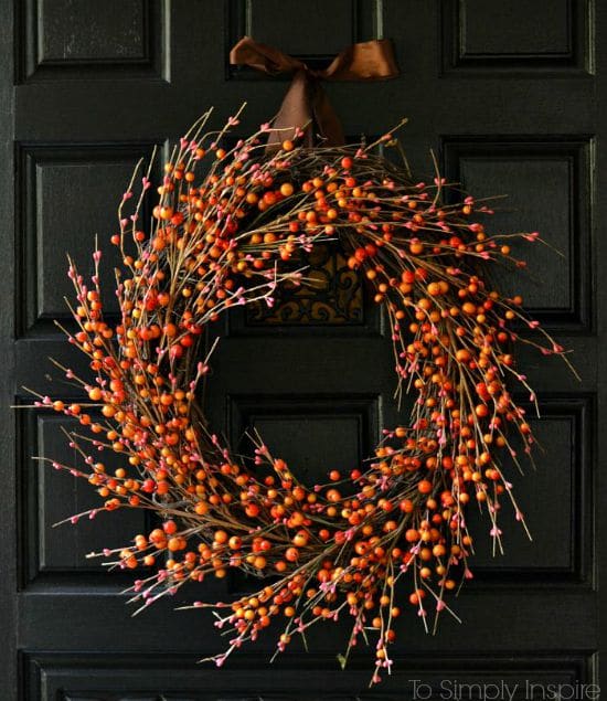 DIY Fall Decor Projects - Easy Fall Wreath