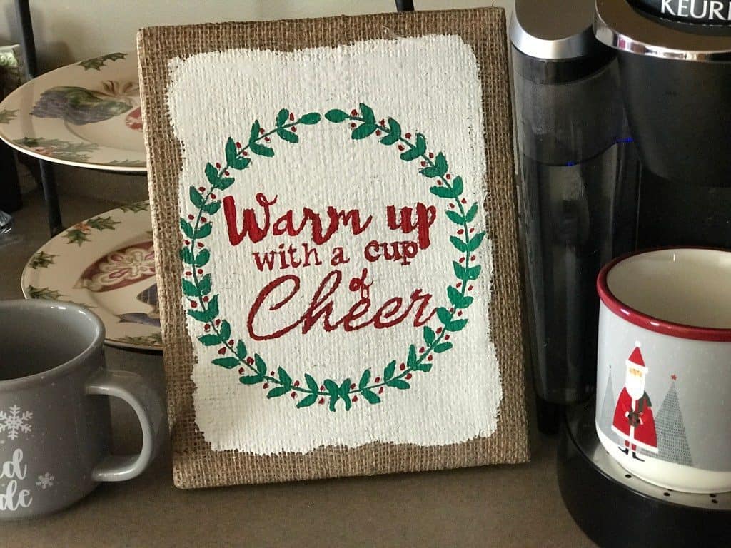 DIY Christmas Decor Projects - rustic christmas sign