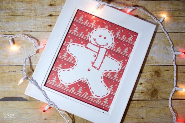 DIY Christmas Decor Projects - snowman ugly sweater wall art printable
