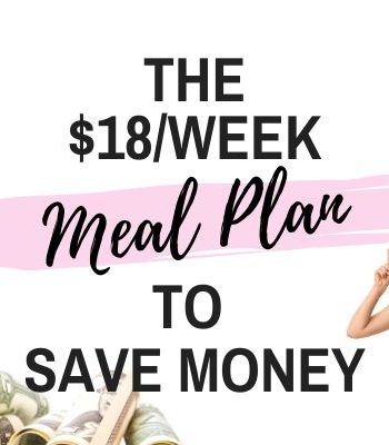 Cheap Grocery List and budget Meal Plan Feature