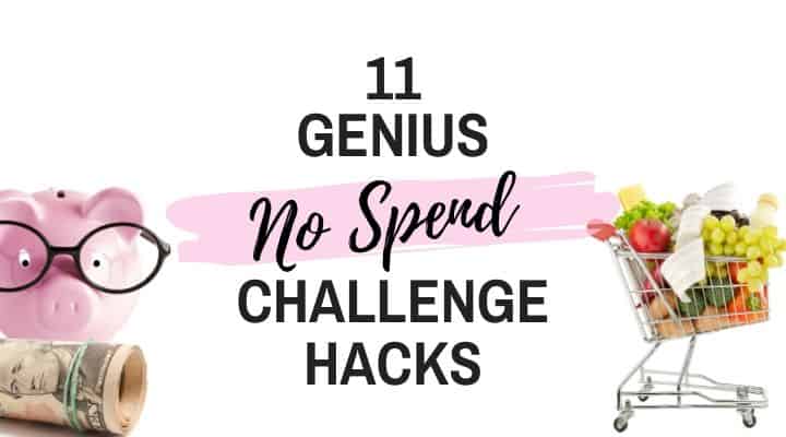 no spend challenge tips feature photo