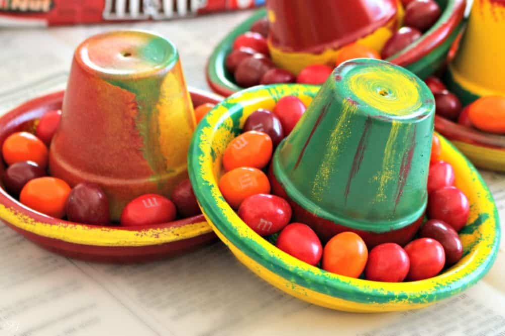 cinco de mayo terra cotta pots - hot craft ideas to sell