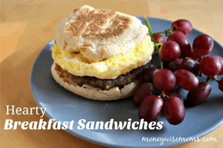 breakfast sandwich - easy breakfast ideas