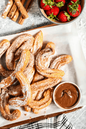 easy churros - easy breakfast recipes