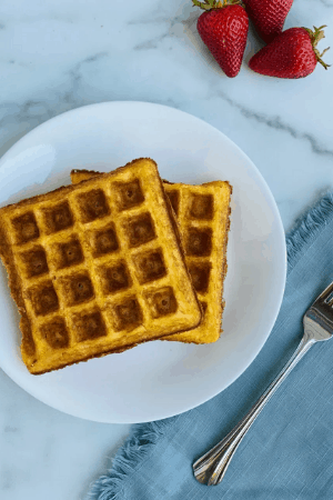 keto belgian chaffles - cheap breakfast