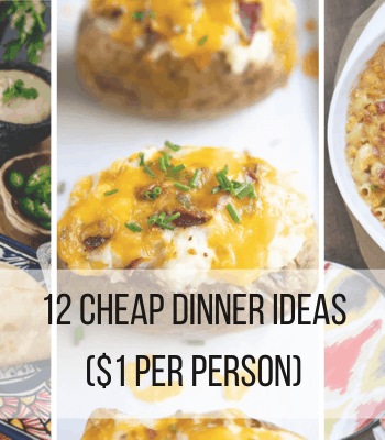 CHEAP DINNER IDEAS FEATURE