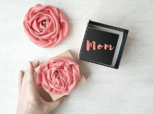 fabric roses