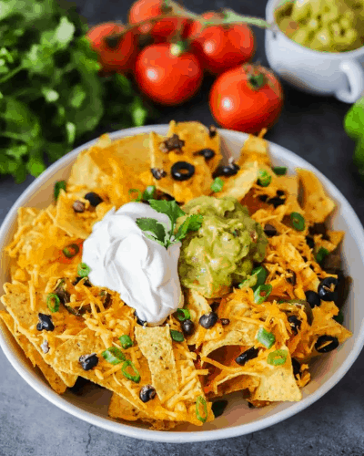 air fryer nachos 