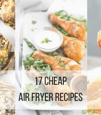 cheap air fryer recipes feature