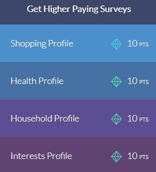 profile survey survey junkie screenshot