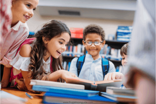 free books delivered by mail - children with a book