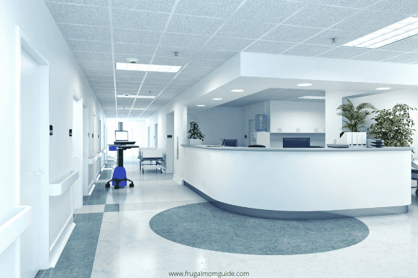 hospital office lobby