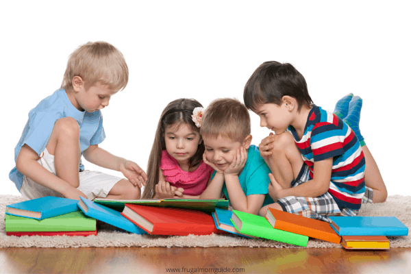 how to get free books by mail - children reading