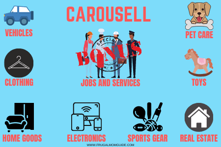 carousell items available - best websites to sell stuff locally