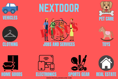 nextdoor - websites to sell items online for free