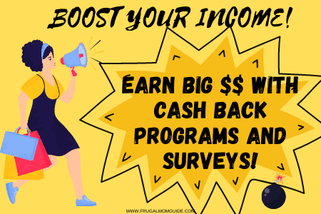 Boost your income with cash back programs and surveys