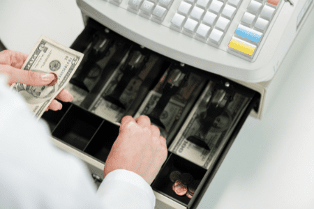 cash register drawer