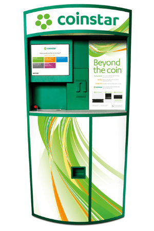 coinstar kiosk front view