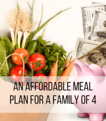 affordable meal plan walmart
