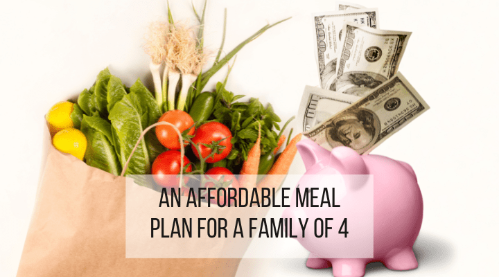 affordable meal plan walmart