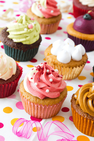 various cupcakes 