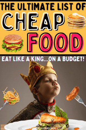 the cheapest food pin