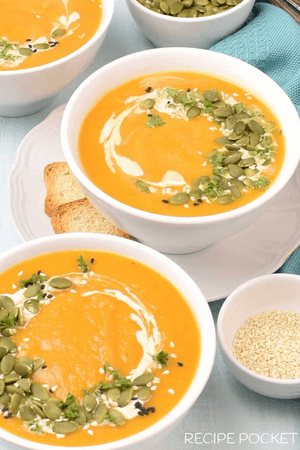 pumpkin and sweet potato soup